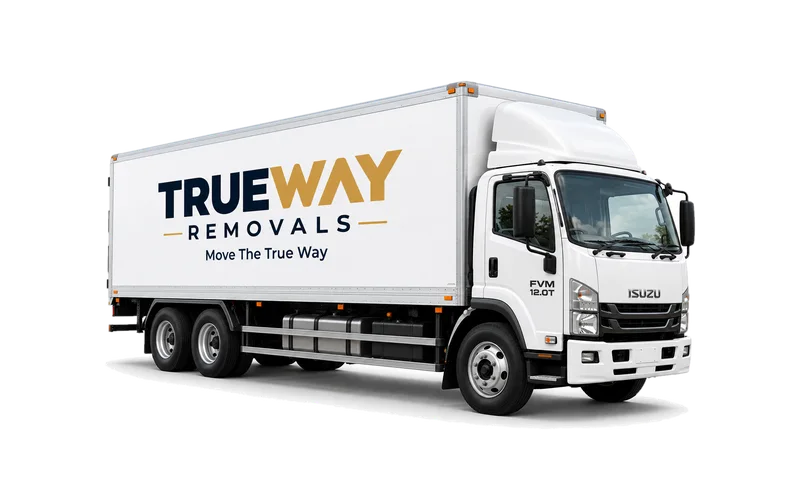 TrueWay Removals 12 tonne Isuzu FVM removal truck