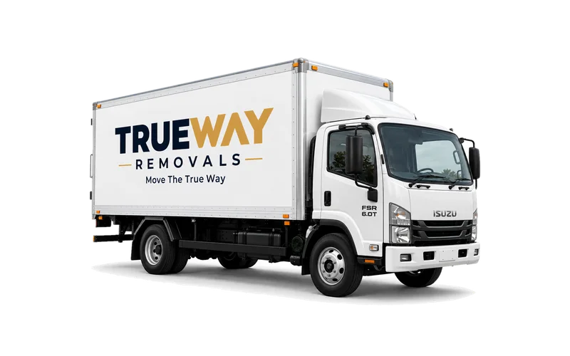 TrueWay Removals 6 tonne Isuzu FSR removal truck