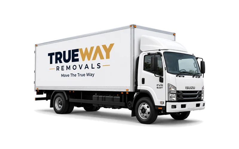 TrueWay Removals 8 tonne Isuzu FVR removal truck